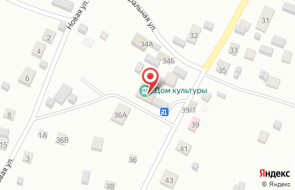 Почтовое отделение, с. Подгорное на карте