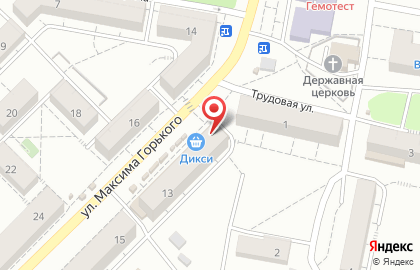Офис продаж Билайн в Зареченском районе на карте