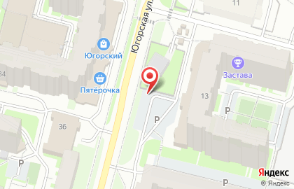 Салон цветов Цветочный мир на Югорской улице на карте