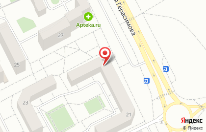 Автошкола №1 в Тракторозаводском районе на карте