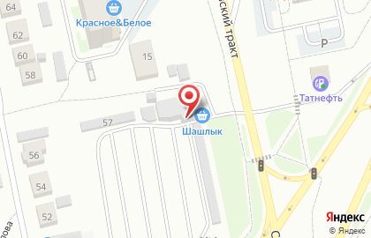 Автостоянка ЗигЗаг на карте