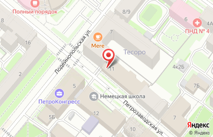 А78, автоклуб на Лодейнопольской улице на карте