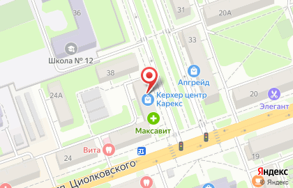 Магазин автозапчастей АвтоМикс в Нижнем Новгороде на карте