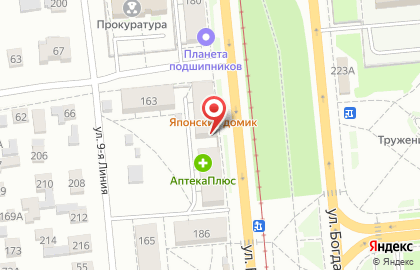Магазин зоотоваров Зоогалерея на улице Богдана Хмельницкого на карте