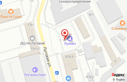Лукойл в Перми на карте