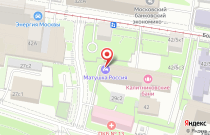 Отель Матушка Россия на карте