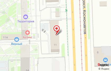 Частное охранное предприятие Гроза на проспекте Космонавтов на карте