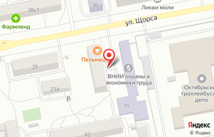 Гостиница Всероссийский НИИ охраны и экономики труда на карте