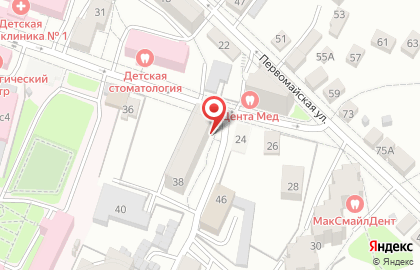 Соляная пещера Галомед40 на карте