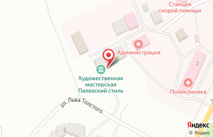 Художественная мастерская Палехский стиль на карте