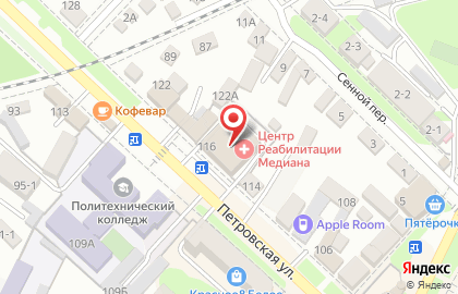 Медицинский центр МастерСлух на Петровской улице на карте