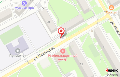 Киоск по продаже фруктов и овощей в Дзержинском районе на карте