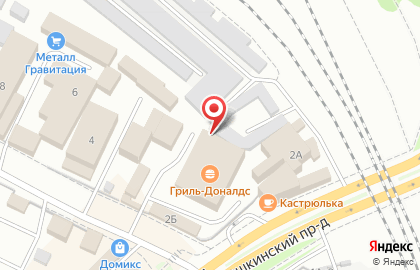 Магазин кровельных материалов Домострой в Кировском районе на карте