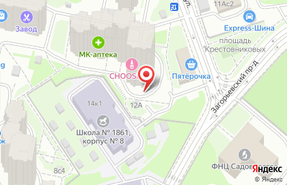 Медицинский центр на Ягодной улице, дом 6 на карте