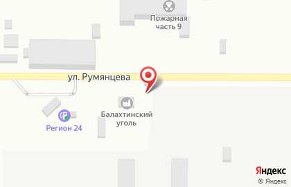 Строительная база у Дачная на карте