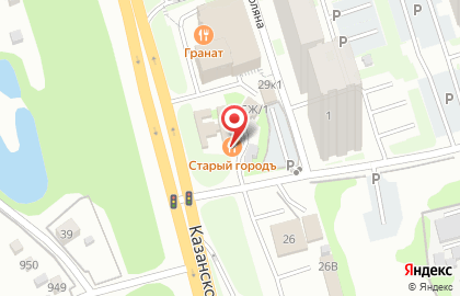 Кафе-ресторан Старый ГородЪ на карте