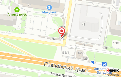 Магазин цветов в Барнауле на карте
