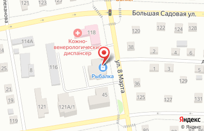 Магазин Рыбалка в Тюмени на карте