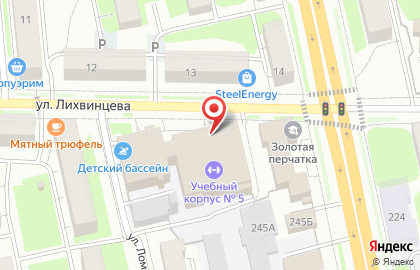 Удмуртский государственный университет в Ижевске на карте