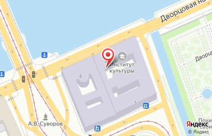 Спб. Государственный Университет Культуры и Искусств, Факультет Искусств на карте
