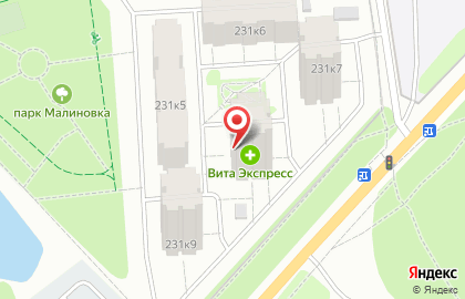 Универсам Праздничный стол на Тарутинской улице на карте