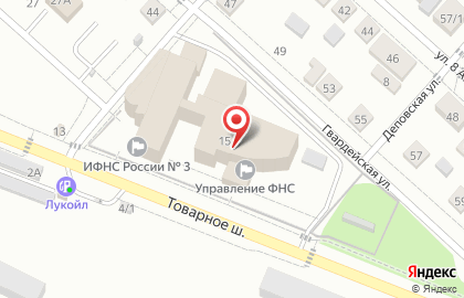 ИФНС, Инспекция Федеральной налоговой службы России по г. Тюмени №2 на карте