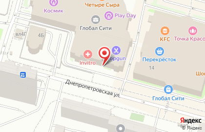 Школа иностранных языков Alibra School на Днепропетровской улице на карте