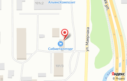 Студия Суши на улице Маерчака на карте