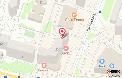 Магазин канцтоваров Скрепка на Талсинской улице на карте