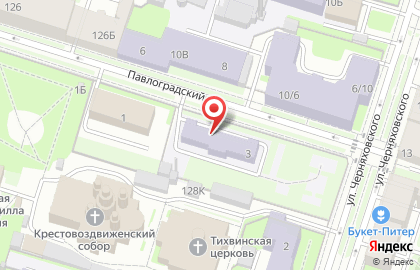 Детский сад №145 комбинированного вида Центрального района в Центральном районе на карте