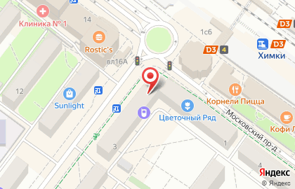 Ювелирный магазин 585*Золотой на Московской улице на карте