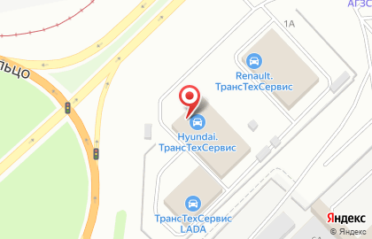Официальный дилер Hyundai ТрансТехСервис на Машиностроительной улице на карте
