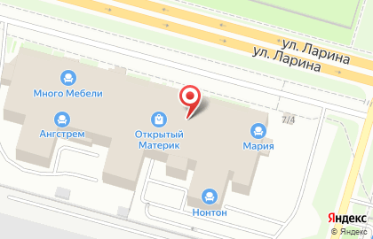 Магазин мебели АСМ в Нижнем Новгороде на карте
