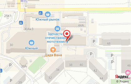 Продовольственный магазин Надежда на Интернациональной улице на карте