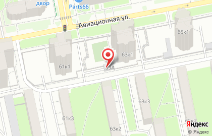 Торгово-монтажная компания Виоклимат на Авиационной улице на карте
