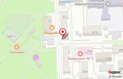 Магазин продуктов Алевтина в Октябрьском районе на карте