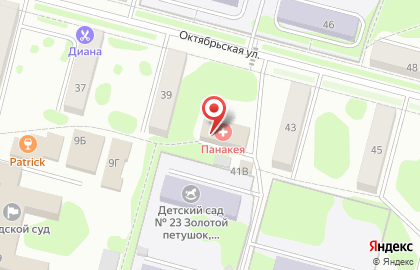 Аптека Аюрведа на Октябрьской улице, 41 в Железногорске на карте