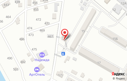 Закусочная Лидер на карте