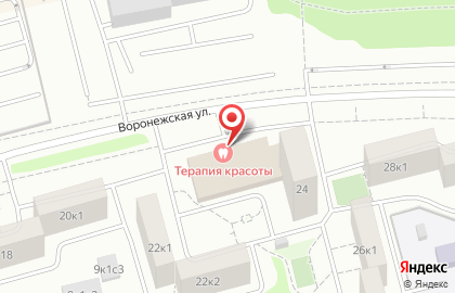 Служба доставки и логистики Сдэк в Южном Орехово-Борисово на карте