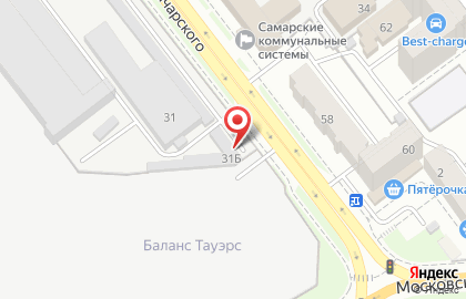 Автомагазин Kolodki24.ru на улице Луначарского на карте