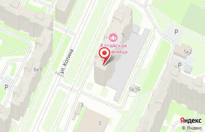 Парикмахерская НУГА в Красносельском районе на карте