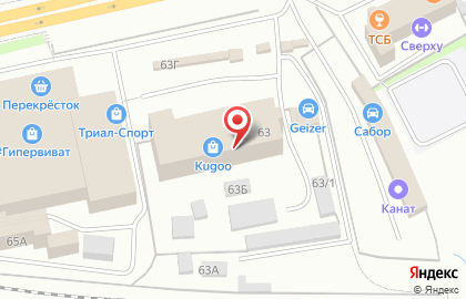 Кристалл в Дзержинском районе на карте