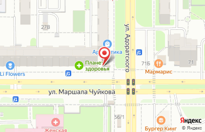 Летай в Казани на карте