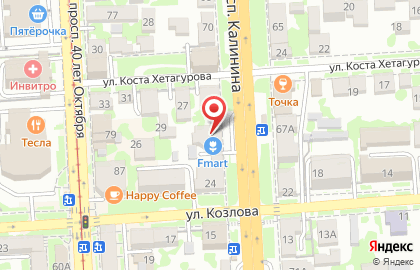 FMART x Gorky Library на карте