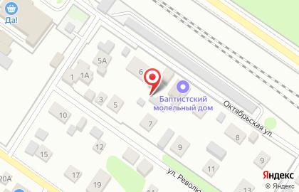 Поместная Церковь Евангельских Христиан-Баптистов, г. Раменское на карте
