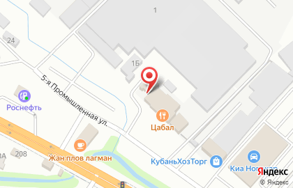 Автомойка в Краснодаре на карте