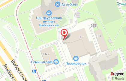Аптека Озерки в Санкт-Петербурге на карте