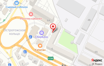 Парикмахерская Шарм на улице Матросова на карте