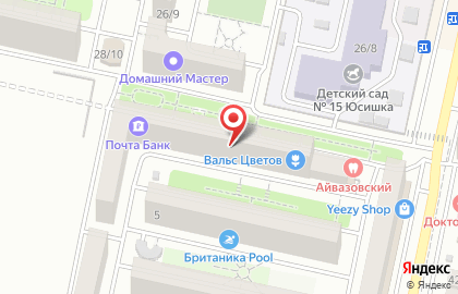 Частный детский сад BAMBINI-CLUB на улице Рогожникова на карте