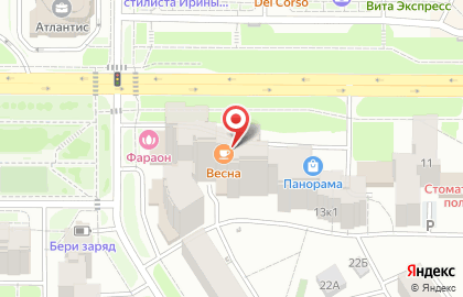 Караоке Весна на проспекте Максима Горького на карте